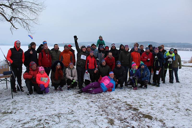 Lipno Ice Marathon prověřil na osm desítek borců, kteří nejsou z cukru.