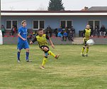 FC Šumava Frymburk (modré dresy) – FK Spartak Kaplice 1:4 (0:1).