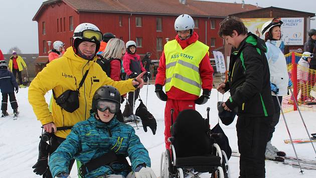 Den s handicapem na Lipně láká rodiny z celého kraje.
