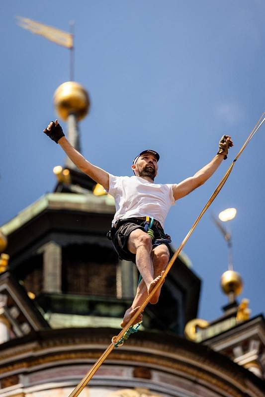 První ročník unikátního festivalu Highline Festival Český Krumlov začíná ve čtvrtek.