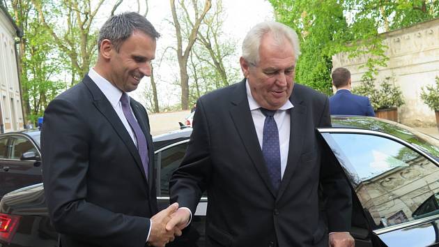 Prezident Miloš Zeman navštívil Fórum partnerských regionů Jihočeského kraje v Českém Krumlově.