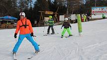 Marka Chmelařová pracuje jako instruktorka lyžování ve Frymburku.