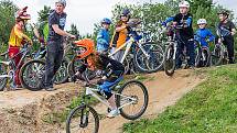 V Dolním Třeboníně je otevřen nový bikepark.