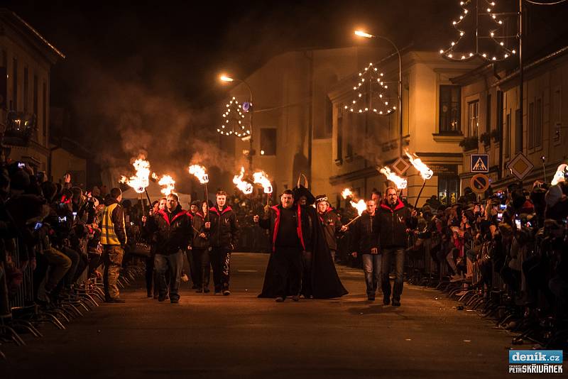 Krampus Show 2015 v Kaplici.