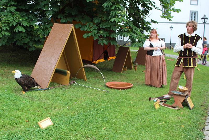 Zábavné programy nabízely i kláštery a jejich zahrady a Pivovarská zahrada.