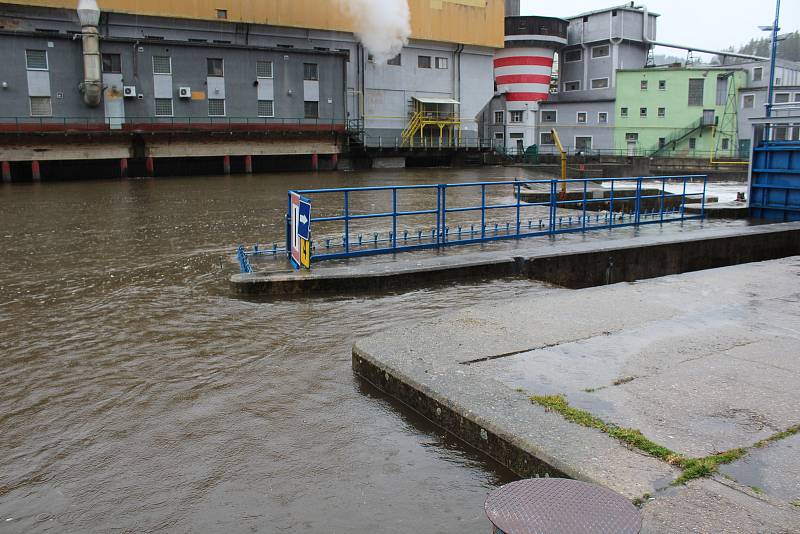 Vltava ve Větřní.