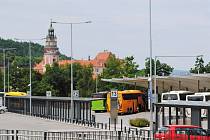Autobusové nádraží Český Krumlov.