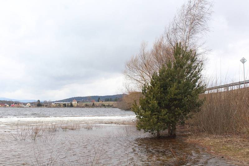 Lipno v Černé v Pošumaví.