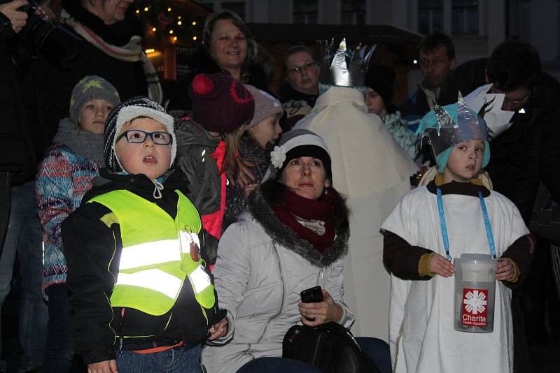 Tříkrálový happening je tradičním zakončením adventního svátečního období v Českém Krumlově.