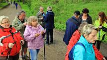 Přátelský pochod Nordic Walking v Benešově nad Černou.