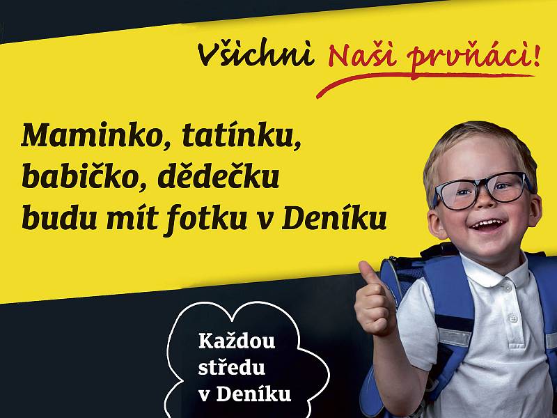 Naši prvňáci. Ilustrační foto