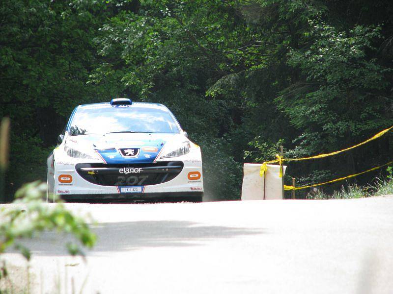 V sobotu čekalo na závodníky Rallye Český Krumlov osm rychlostních zkoušek.