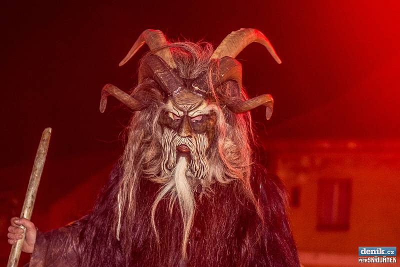 Krampus Show 2015 v Kaplici. 