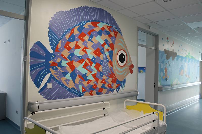 Porodnice včetně novorozeneckého a dětského oddělení a gynekologie jsou přestěhované do nových prostor českokrumlovské nemocnice.