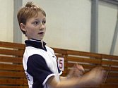 Oceněný křemežský badmintonista Petr Beran.