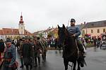 Sobotní hlavní průvod Kaplických slavností připomněl letošní sté výročí vzniku republiky.