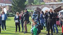 Český Krumlov přivítal měsíc lásky v Pivovarských zahradách.