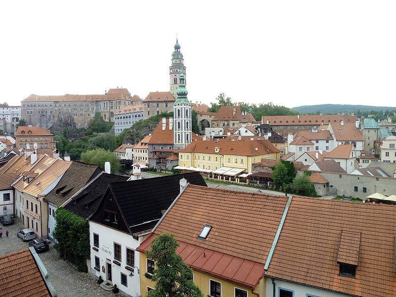 Podvečerní Český Krumlov