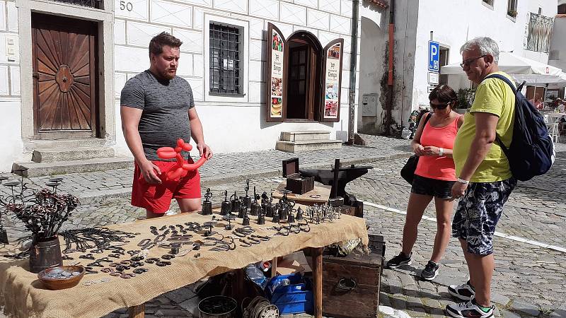 Druhou sobotu tento víkend pokračovaly v Českém Krumlově Zahradní slavnosti.