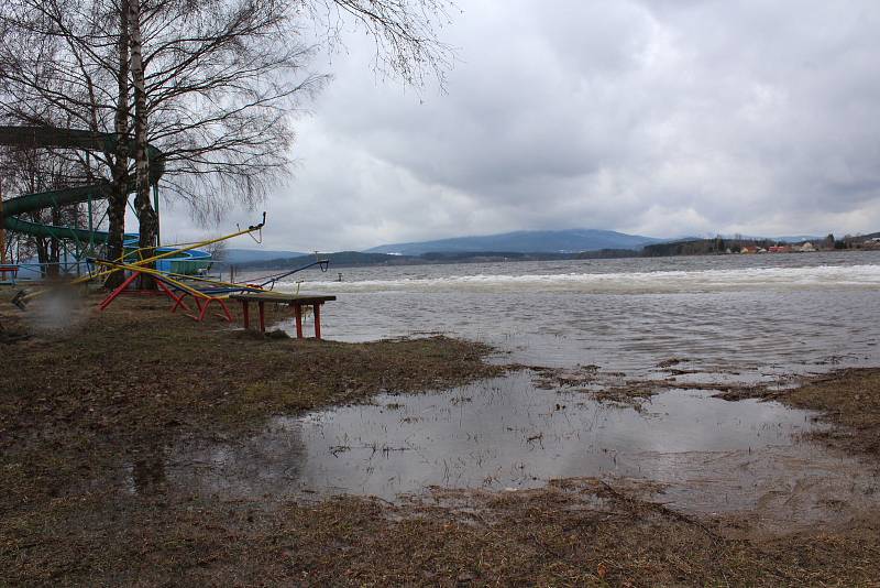 Lipno v Černé v Pošumaví.