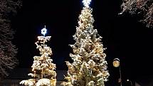 Horní Planá. Potěšte se pohledem na vánoční stromy ve městech a obcích regionu.