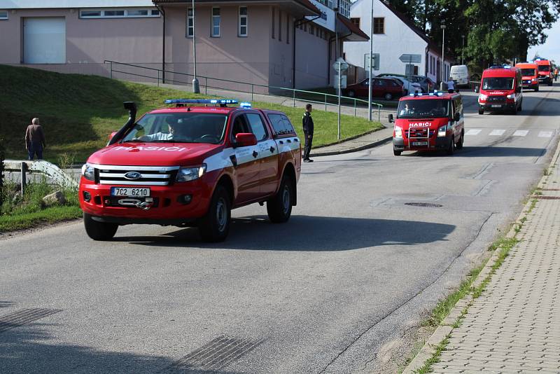 Oslavy Sboru dobrovolných hasičů ve Velešíně.