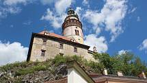 Český Krumlov o prvním májovém víkendu.