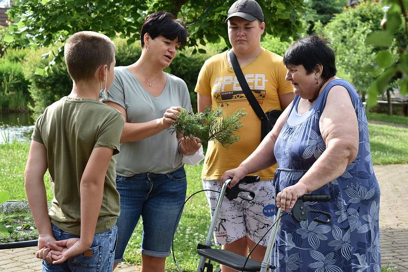 Propojování generací v Domově důchodců v Horní Plané