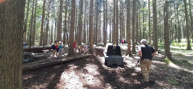 Den otevřených lesů se v sobotu konal na Dubíku v Českém Krumlově.