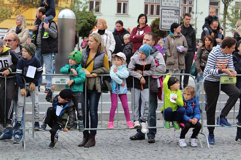 Do Večerního běhu Kaplicí se zapojili malí i velcí závodníci nejenom z Kaplice.