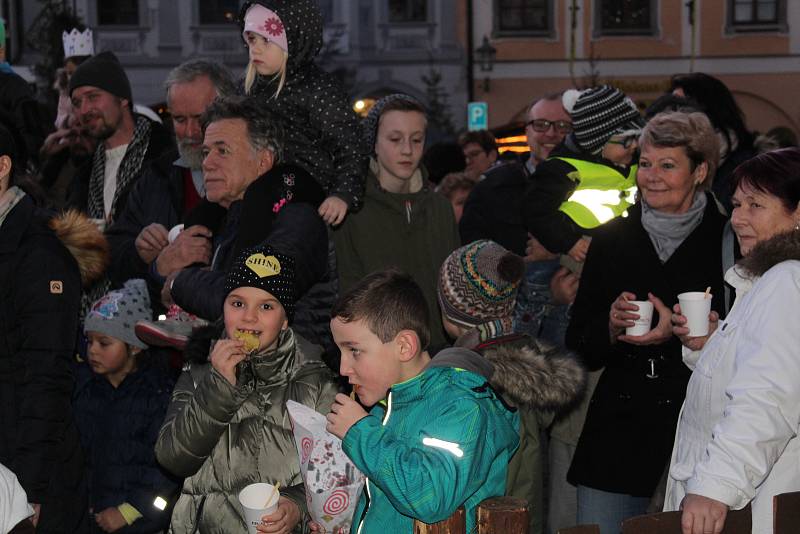 Tříkrálový happening je tradičním zakončením adventního svátečního období v Českém Krumlově.