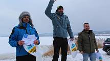 Lipno Ice Marathon prověřil na osm desítek borců, kteří nejsou z cukru.