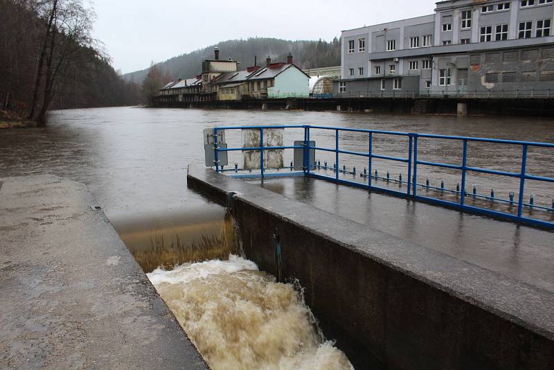 Vltava ve Větřní.