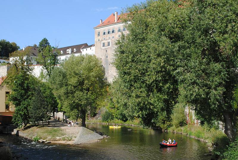 Český Krumlov o Svatováclavských slavnostech 2021.