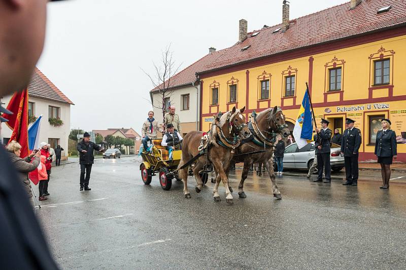 Oslava sto let od vzniku Československé republiky ve Velešíně.