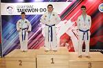 Pohár Českého svazu Taekwondo - František Halabrín 1. místo technické sestavy.