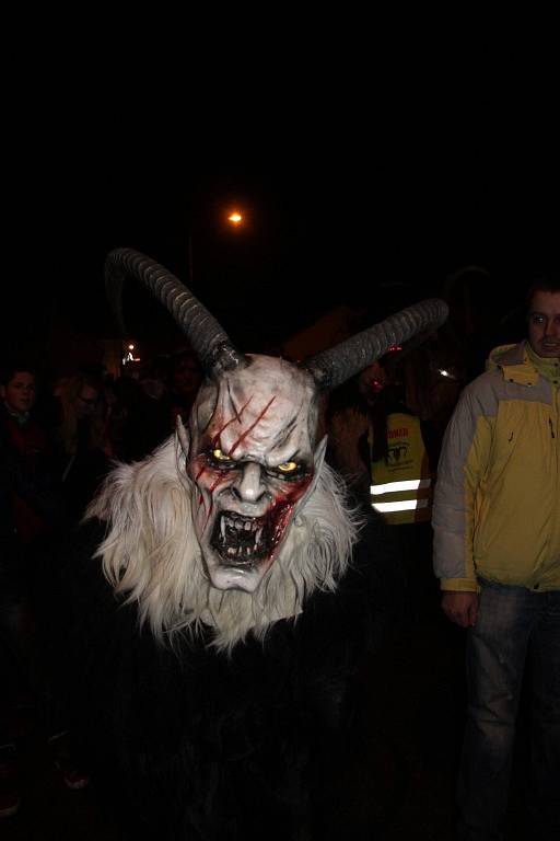 Krampus show v Kaplici 2016. 