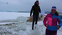 Lipno Ice Marathon prověřil na osm desítek borců, kteří nejsou z cukru.