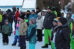 Lyžařské závody pro veřejnost McDonald's Winter Cup s Jakubem Kohákem přilákaly na Lipno desítky závodníků.