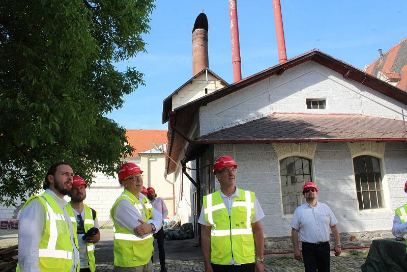 Investoři představili projekt revitalizace části bývalého pivovaru Eggenberg v Českém Krumlově.