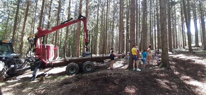 Den otevřených lesů se v sobotu konal na Dubíku v Českém Krumlově.