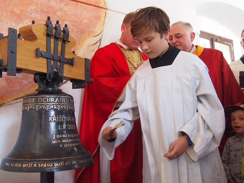 V sobotu 14. září 2019 se nad Křížovou Horou po 77 letech opět rozezněl zvon. Lidé se na něj složili ve sbírce.