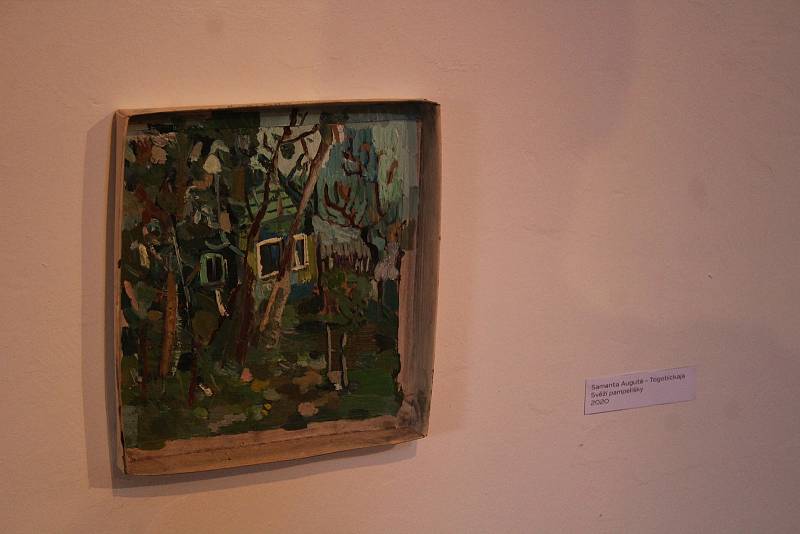 Páteční vernisáž uvedla novou výstavu v Galerii Koželužna v Nových Hradech pod názvem Klidný pohyb. Svá díla zde představuje sedm mladých umělců.