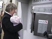 Babybox v Českém Krumlově.