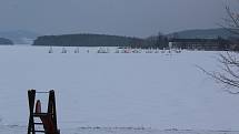 Lipno Ice Marathon prověřil na osm desítek borců, kteří nejsou z cukru.