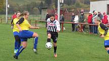 Fotbalová divize žen (skupina D) - 9. kolo: FK Spartak Kaplice (bíločerné dresy) - TJ Sokol Jindřichův Hradec 5:0 (3:0).