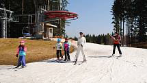 Konec zimní sezóny 2021/22 ve Skiareálu Lipno