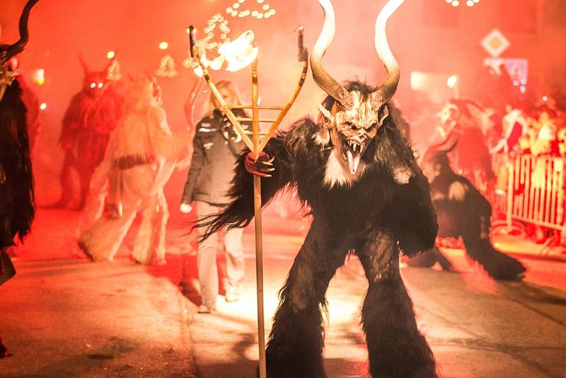 Krampus Show Kaplice 2013