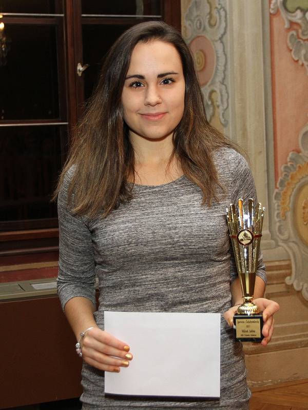 Sabina Milová - badmintonistka SKB Český Krumlov.
