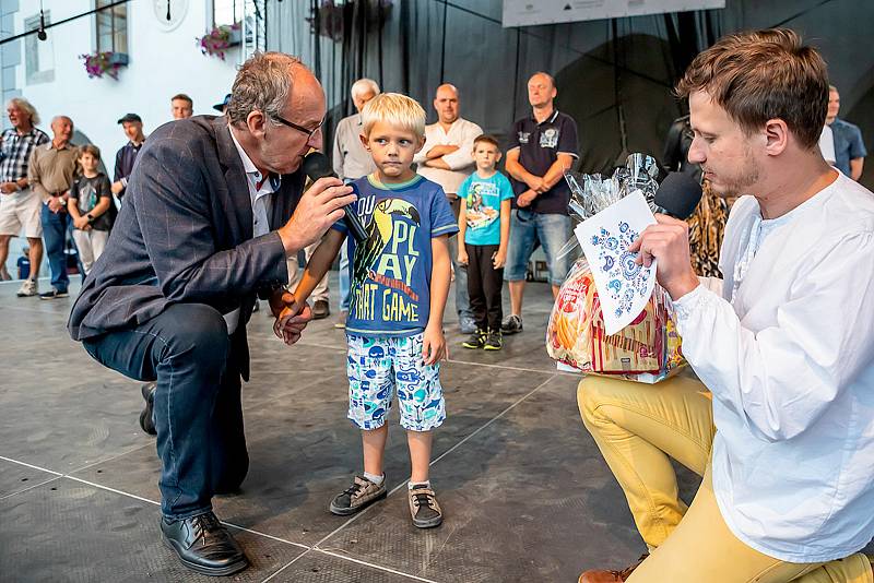 Setkání Václavů a Václavek v Českém Krumlově.